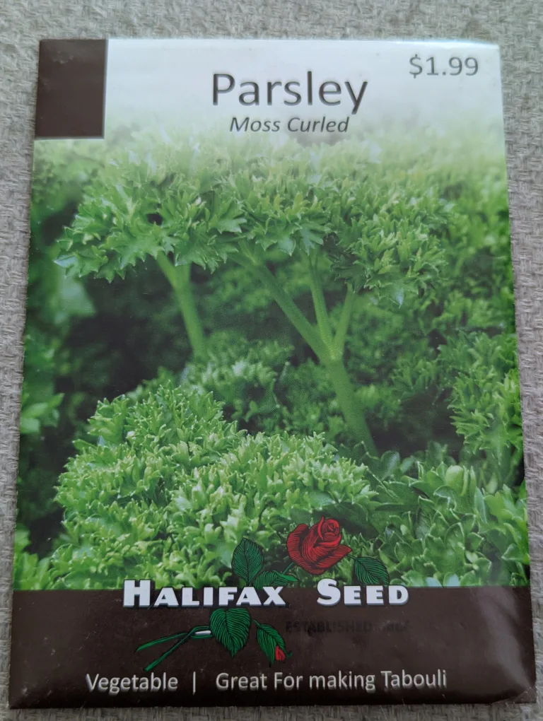 Parsley Moss Curled Seeds - Halifax Seed thumbnail