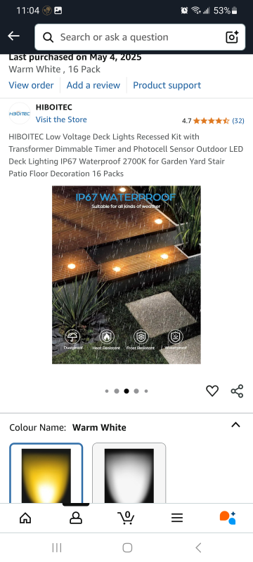 HIBOITEC Low Voltage Deck Lights Recessed Kit with Transformer - photo 3