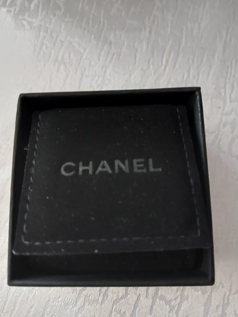 Chanel CC Logo Rhinestone Earrings image indicator(5)