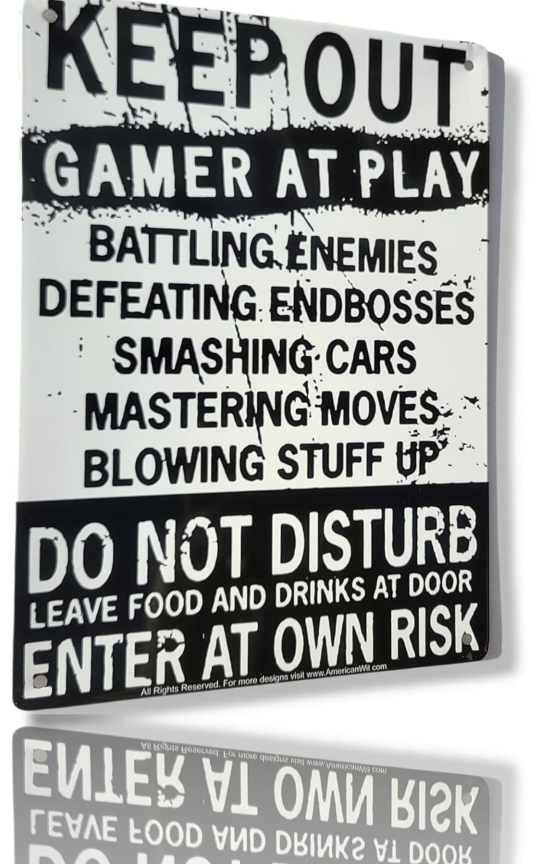 Gamer At Play Sign - photo 5