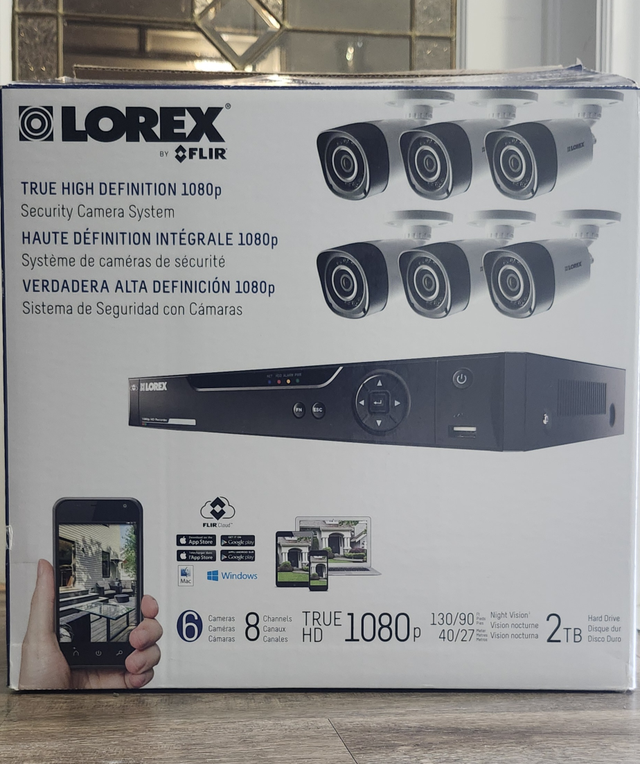 Lorex True High Definition 1080p Security Camera System