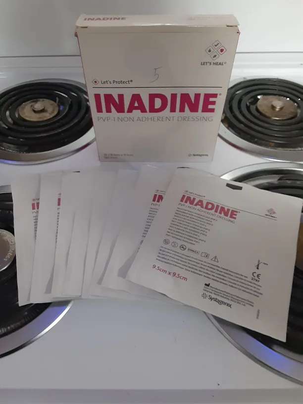 Inadine PVP-I Non Adherent Dressing image indicator(2)