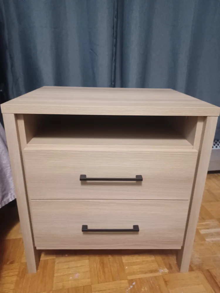 South Shore Nightstand - Light Oak thumbnail