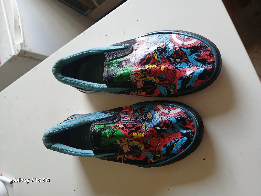 Marvel Comic Slip-on Shoes thumbnail