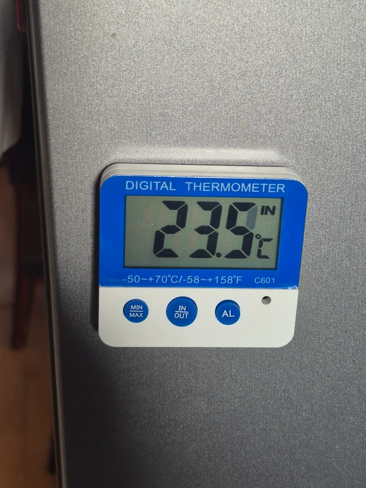 digital thermometer in/out function image indicator(7)