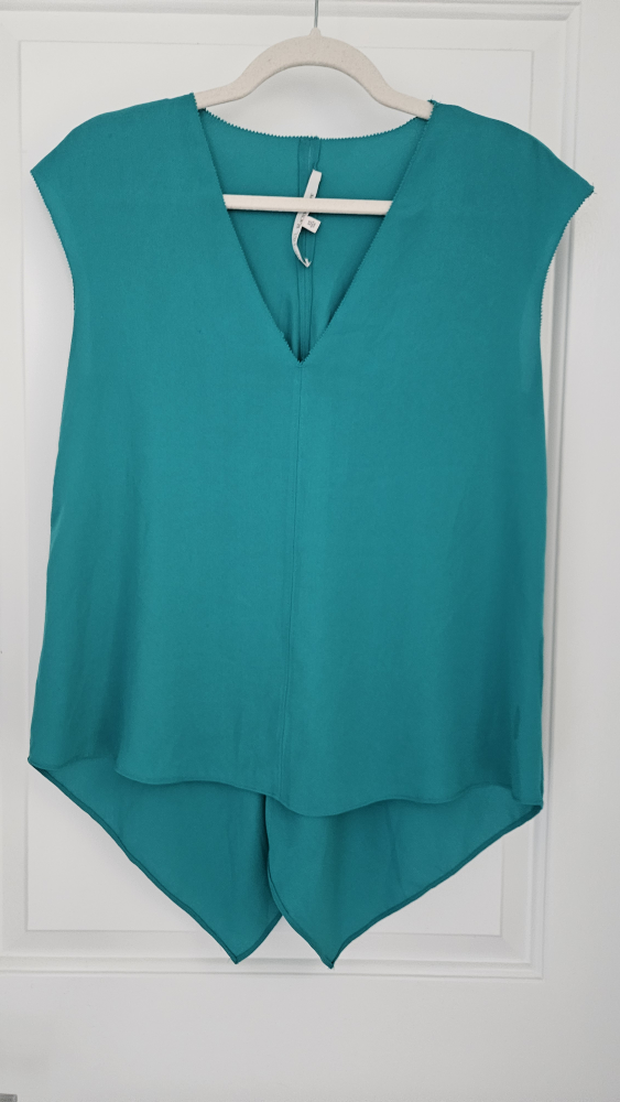 Rachel Roy XS Green High-Low Blouse - photo 2