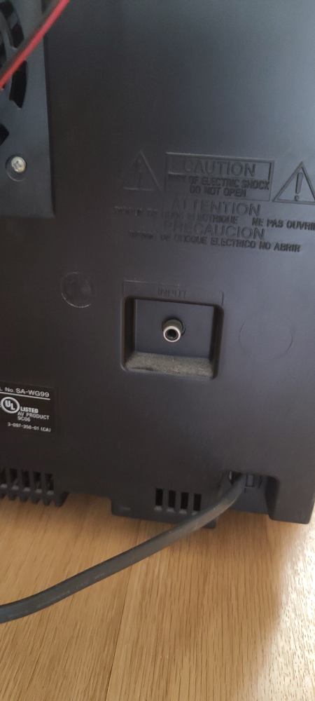 Sony Stereo System with Subwoofer - photo 3