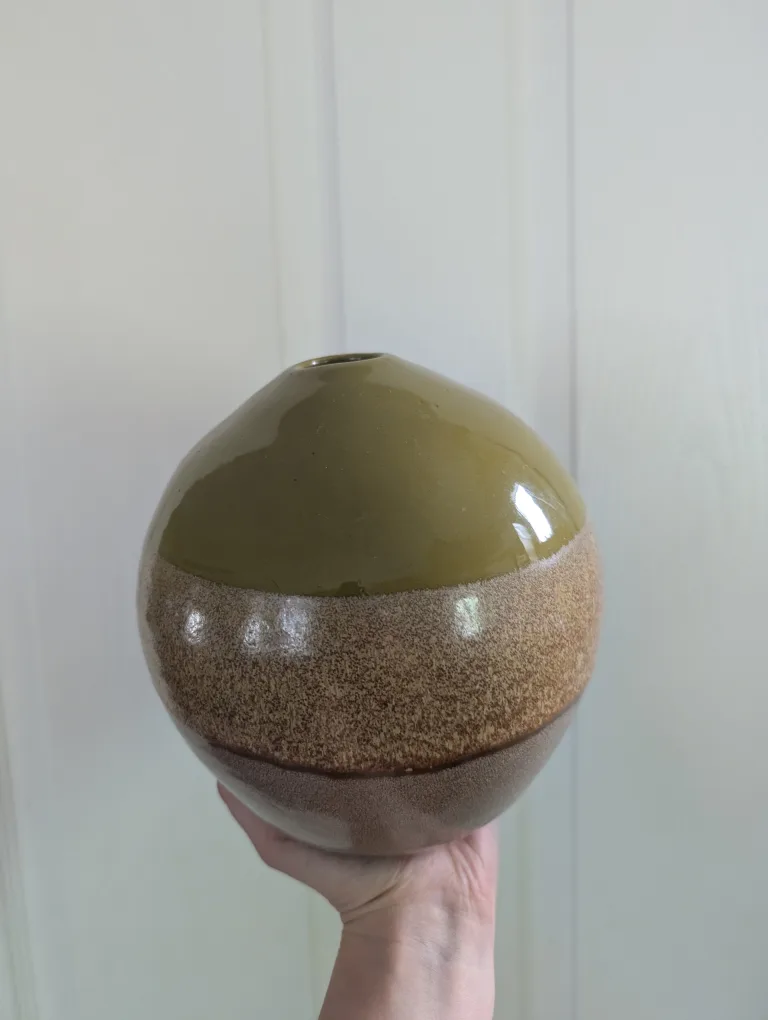 Two-Tone Round Vase thumbnail