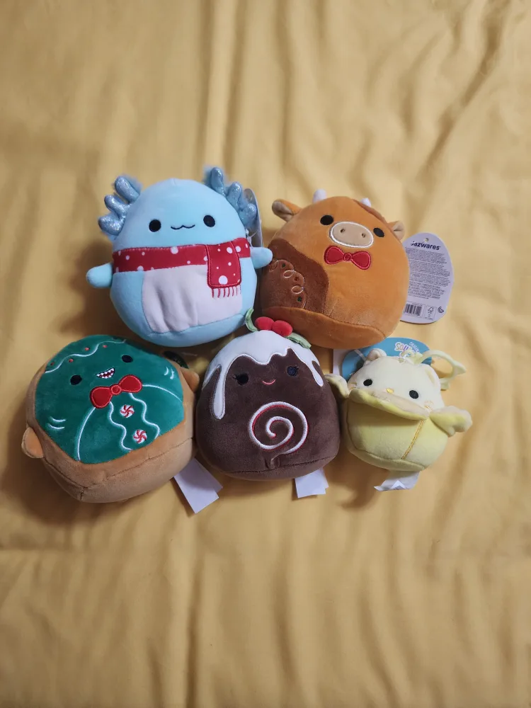 Squishmallows Plush Toys - Various Characters thumbnail