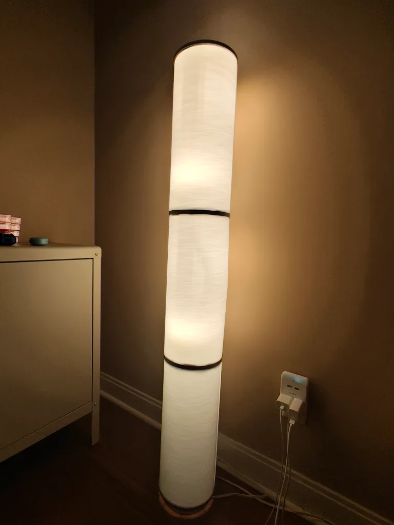 Modern White Floor Lamp thumbnail