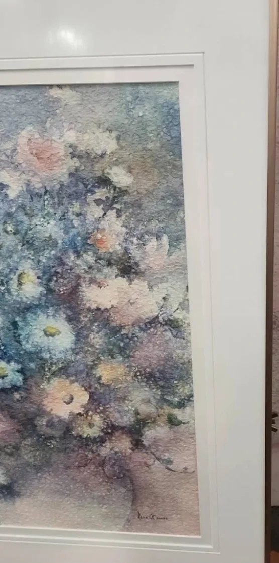 Beautiful Signed Floral Watercolour by Rene O'Connor image indicator(3)