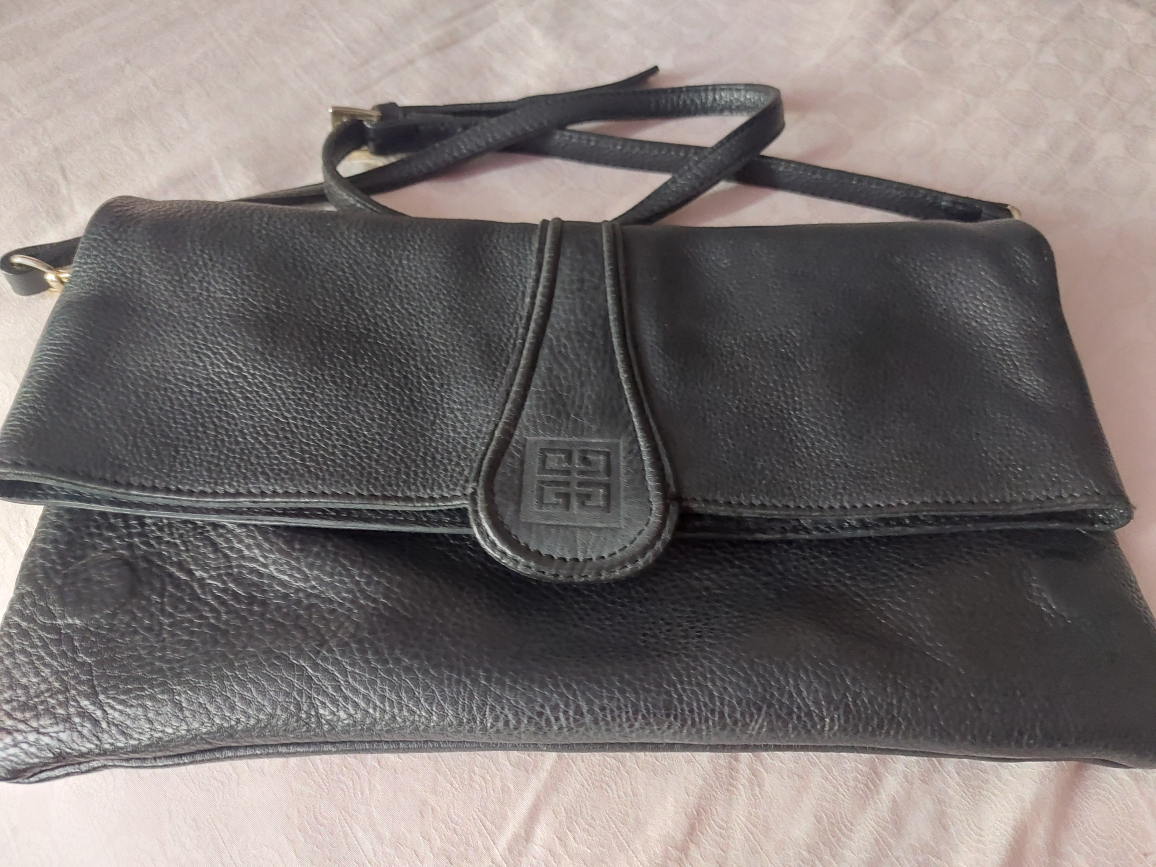 Givenchy Black Leather Shoulder Bag