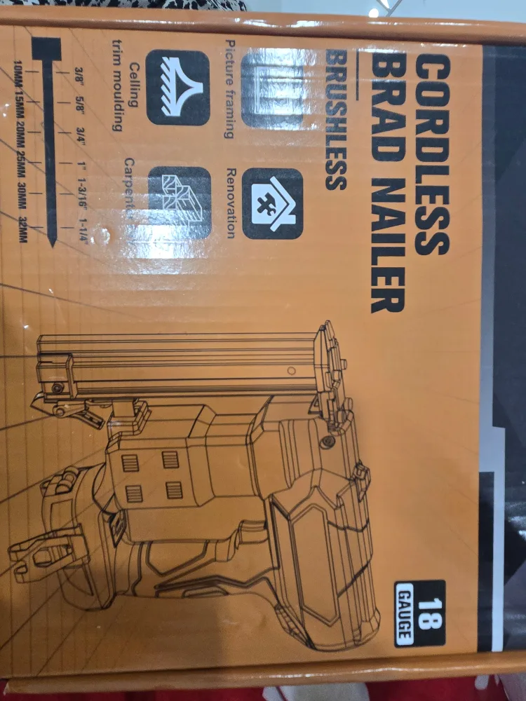 MtioHig Cordless Brad Nailer - 18 Gauge thumbnail