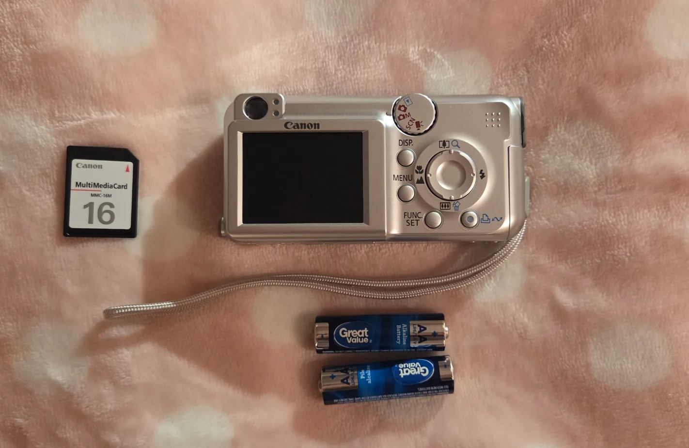 Canon PowerShot A460 image indicator(2)