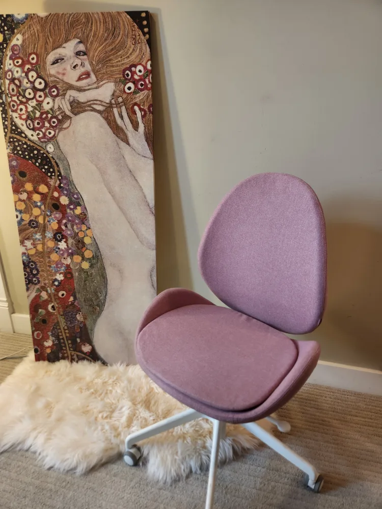 IKEA HATTEFJALL pink Office Chair thumbnail