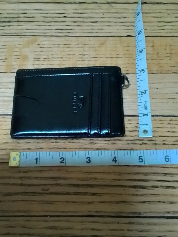 Black RFID Protected Card Holder thumbnail