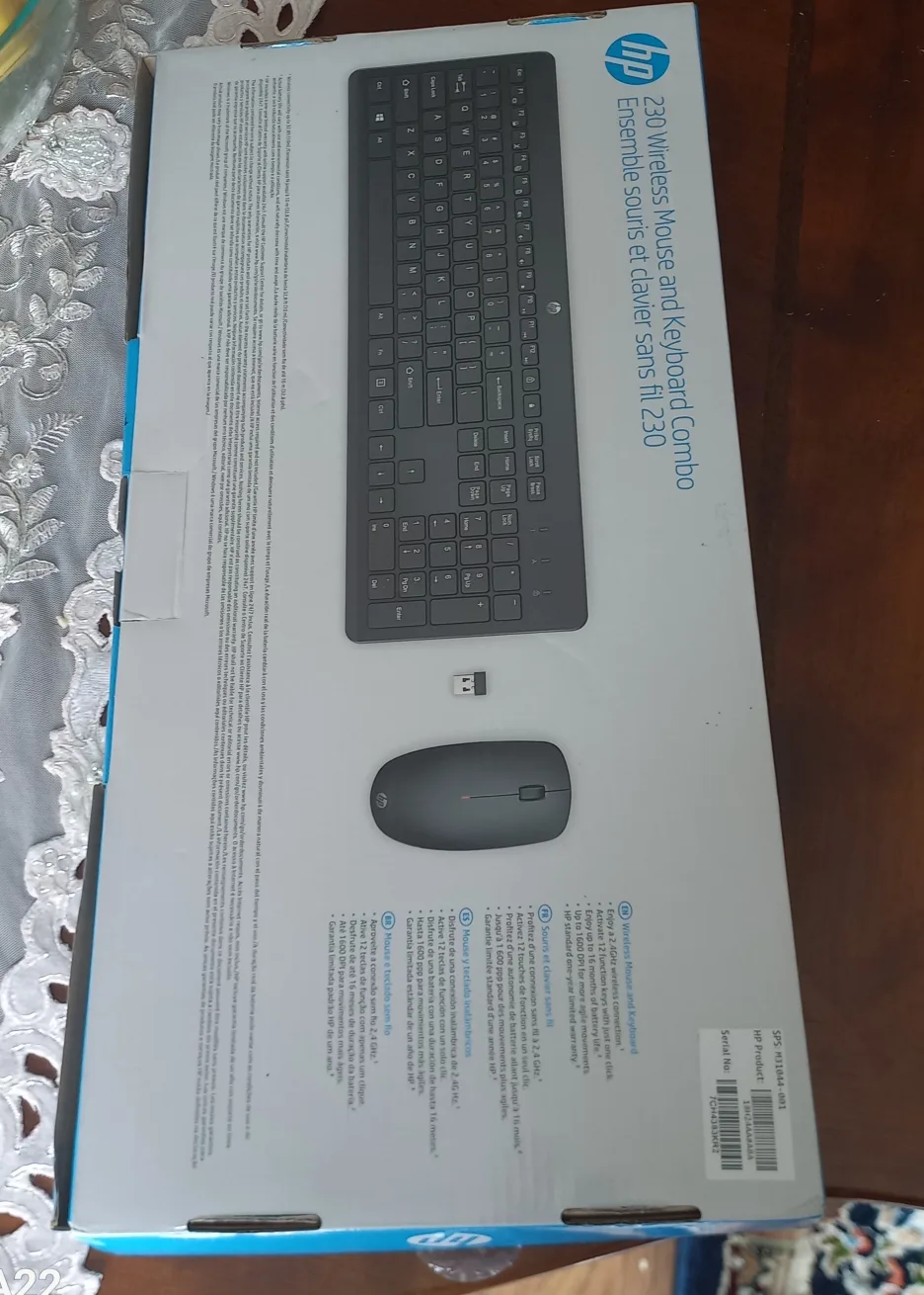 New HP 230 Wireless Mouse and Keyboard Combo image indicator(2)