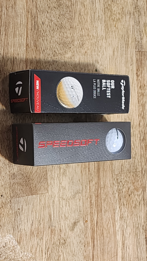 New TaylorMade SpeedSoft Golf Balls