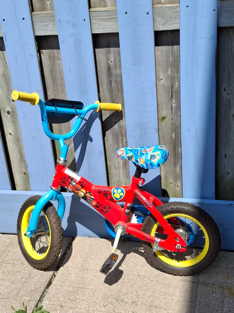 Paw Patrol 12in Kids Bike image indicator(7)