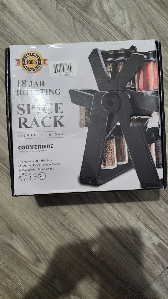 18 Jar Rotating Spice Rack - Convenient thumbnail