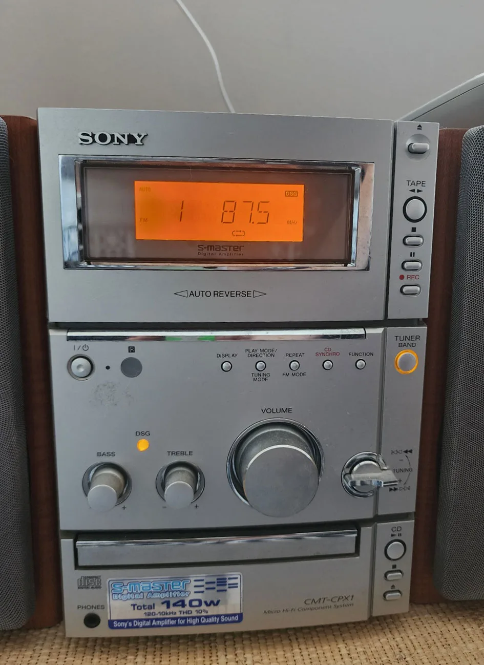 Sony CMT-CPX1 Micro Hi-Fi System image indicator(3)