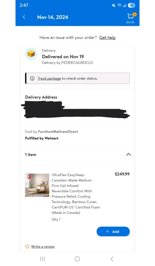 UltraFlex EasySleep Medium Firm Mattress thumbnail