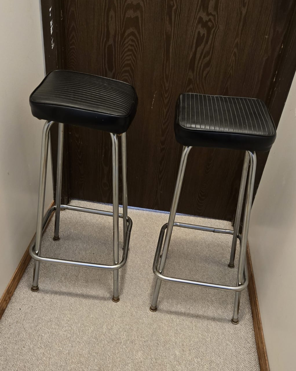 Bar stools (Chrome)