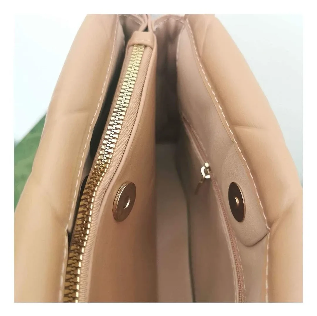 Brand New Quilted Sheepskin Shoulder Bag image indicator(4)