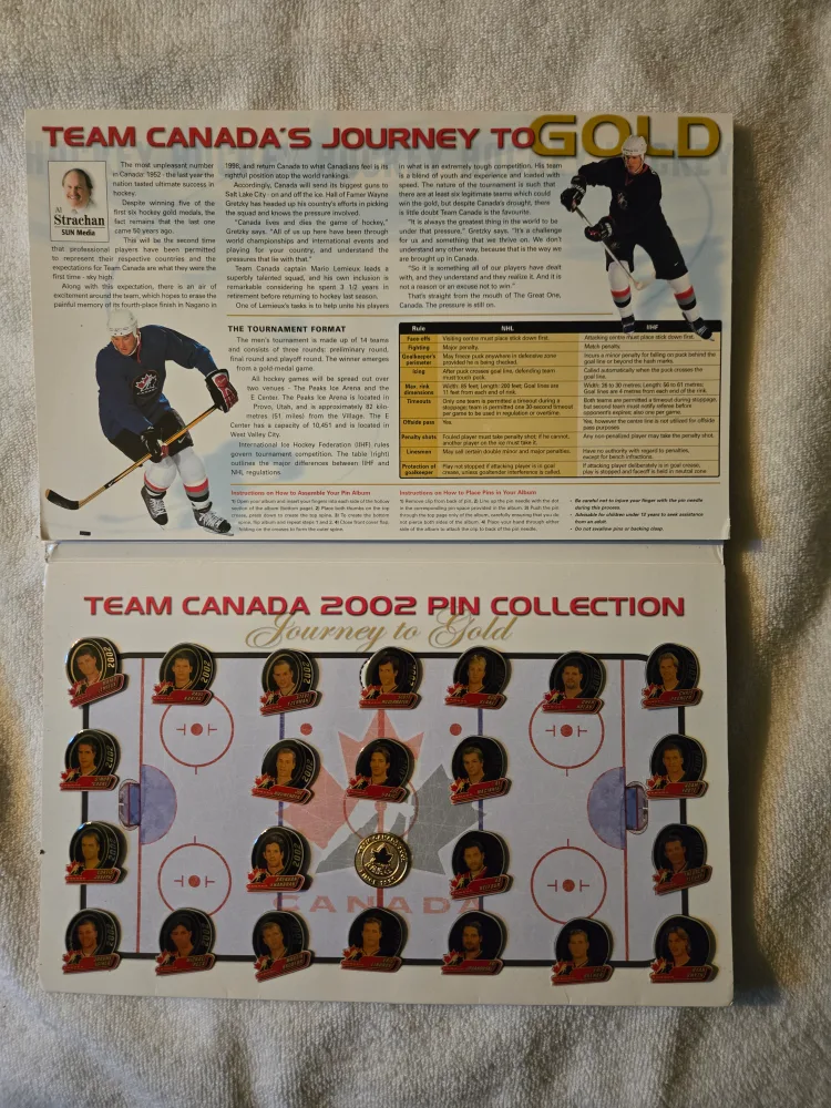 Team Canada 2002 Pin Collection image indicator(3)
