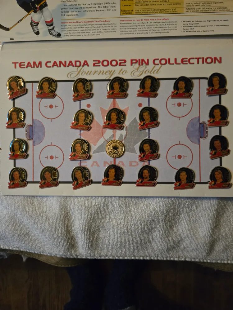 Team Canada 2002 Pin Collection image indicator(4)