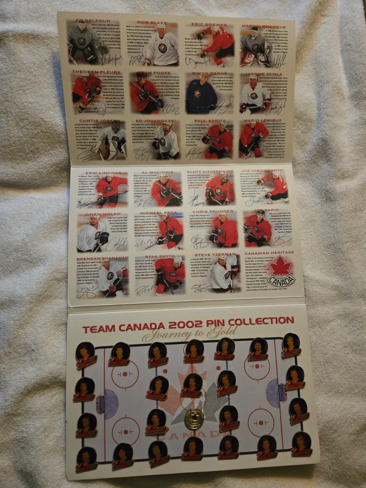 Team Canada 2002 Pin Collection image indicator(5)