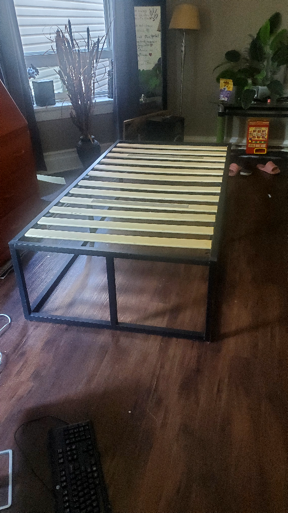 Bed frame with mattress - photo 5
