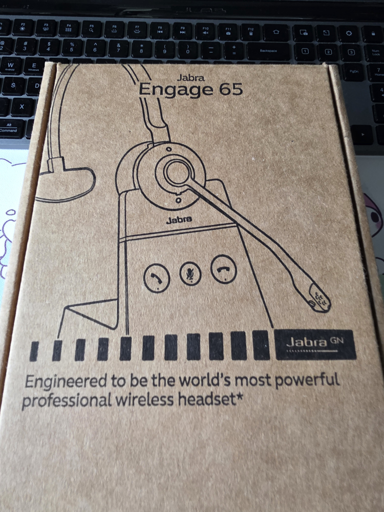 Jabra Engage 65 Wireless Headset - Like New!