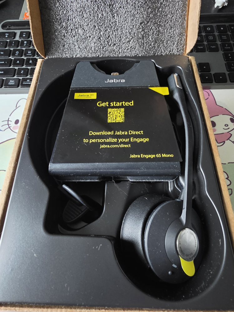 Jabra Engage 65 Wireless Headset - Like New! - photo 2