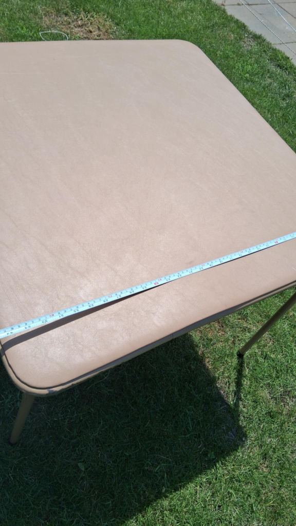 Folding Table - Beige