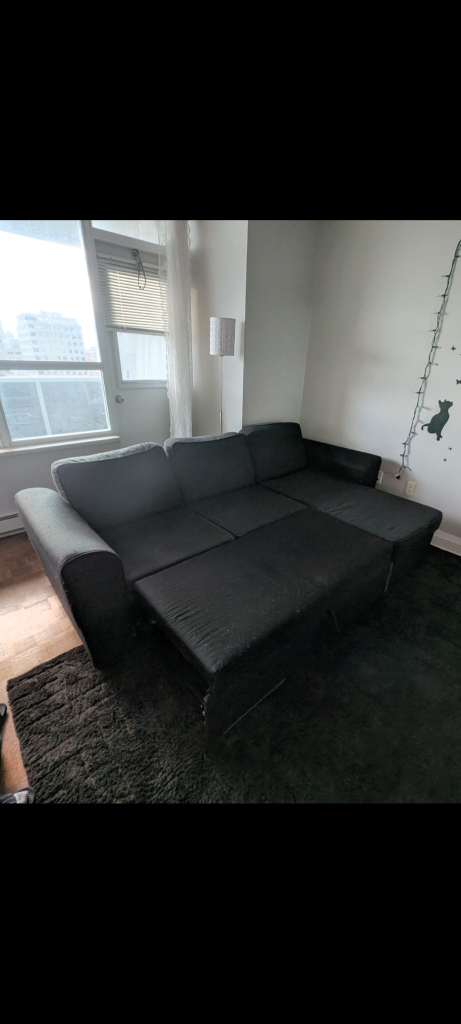 Dark Grey Sectional Sofa - photo 2