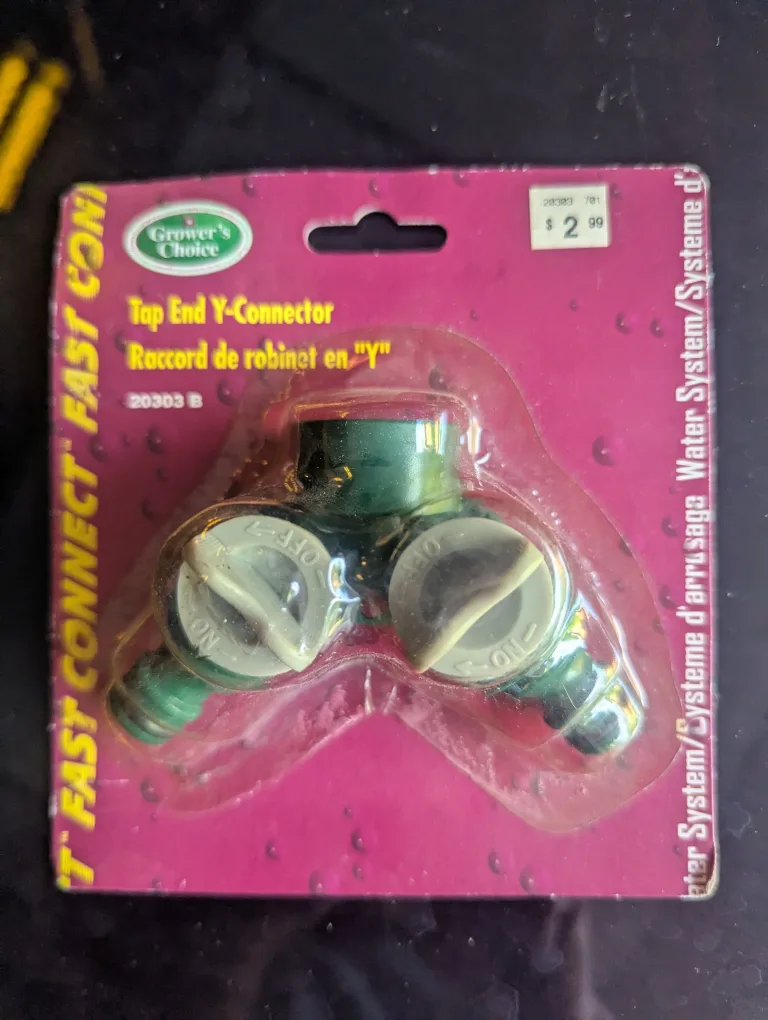 Grower's Choice Tap End Y-Connector thumbnail