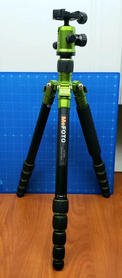 MeFOTO A1350 Aluminium Tripod - Green thumbnail