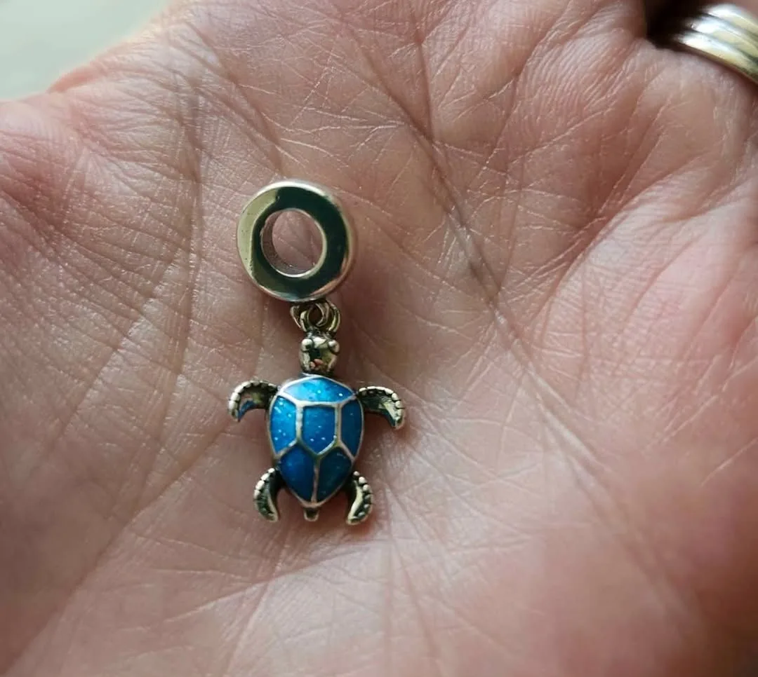 Glow in dark Turtle Charm thumbnail