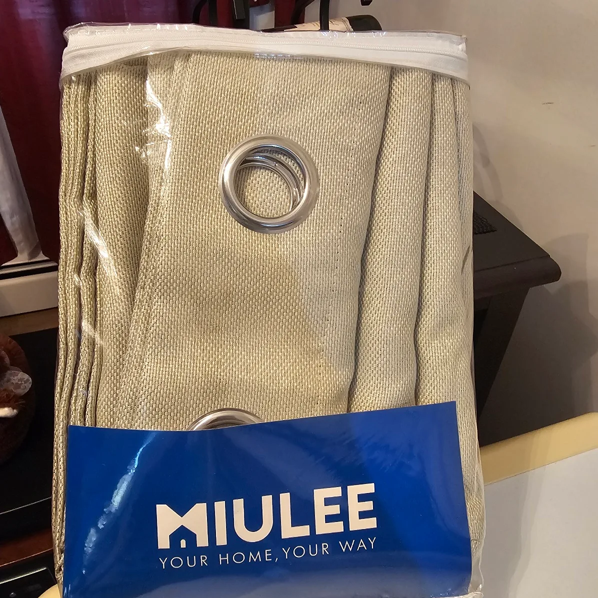 🇨🇦 2 Sets-  New MIULEE Curtains - 52" x 90" thumbnail
