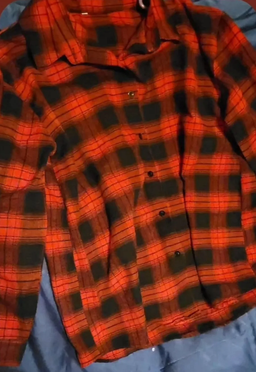 Oversized Flannel Button-Down thumbnail