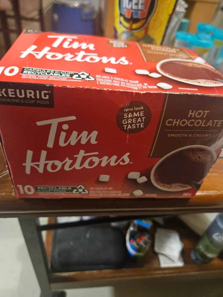 Tim Hortons Hot Chocolate K-Cup Pods (10) thumbnail
