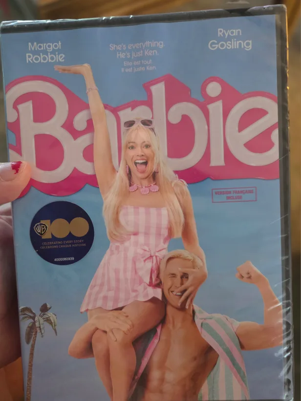 Barbie DVD - Margot Robbie, Ryan Gosling thumbnail