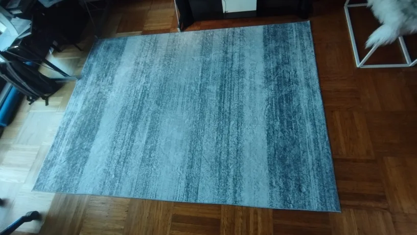 Grey Area Rug 5 '' x 7 '' thumbnail