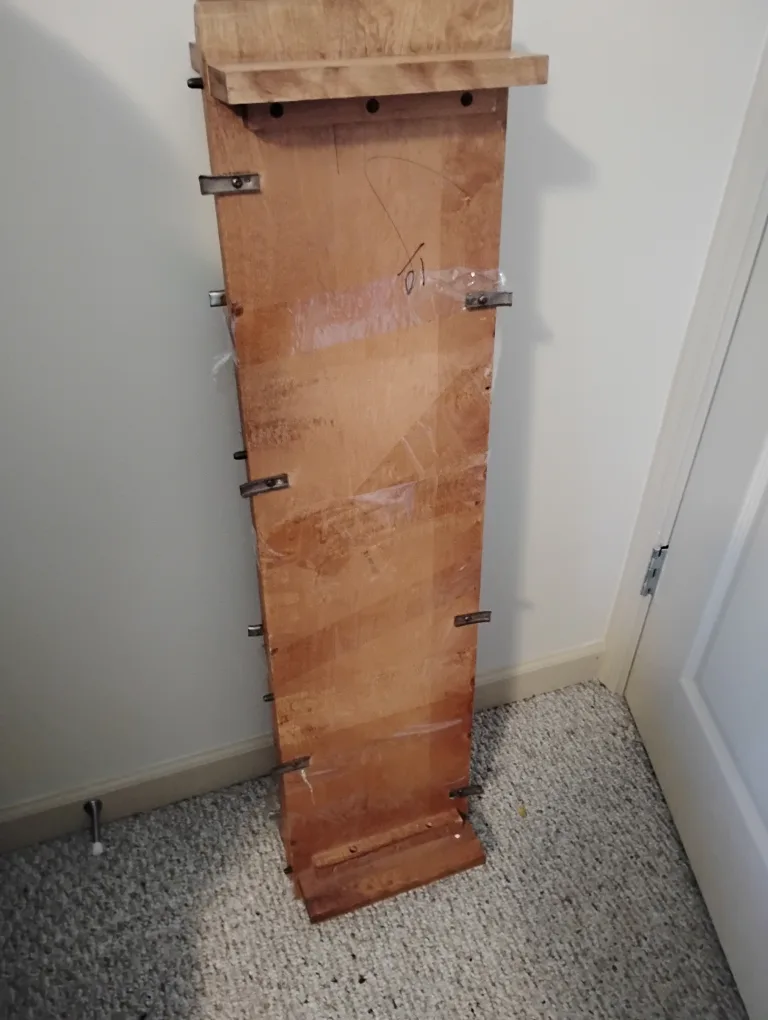 Round Oak Wooden Dining Table with 2 Extensions and 2 Chairs image indicator(5)