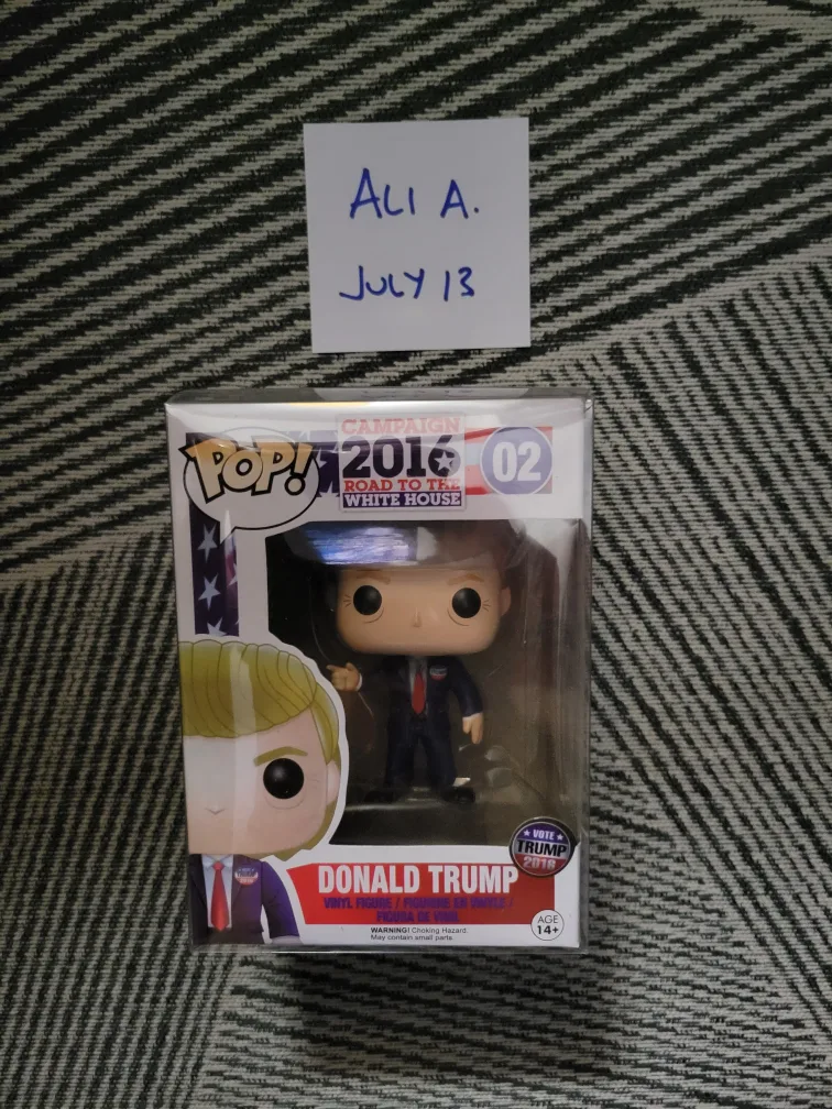 Funko Pop! Donald Trump 2016 Campaign Figure thumbnail