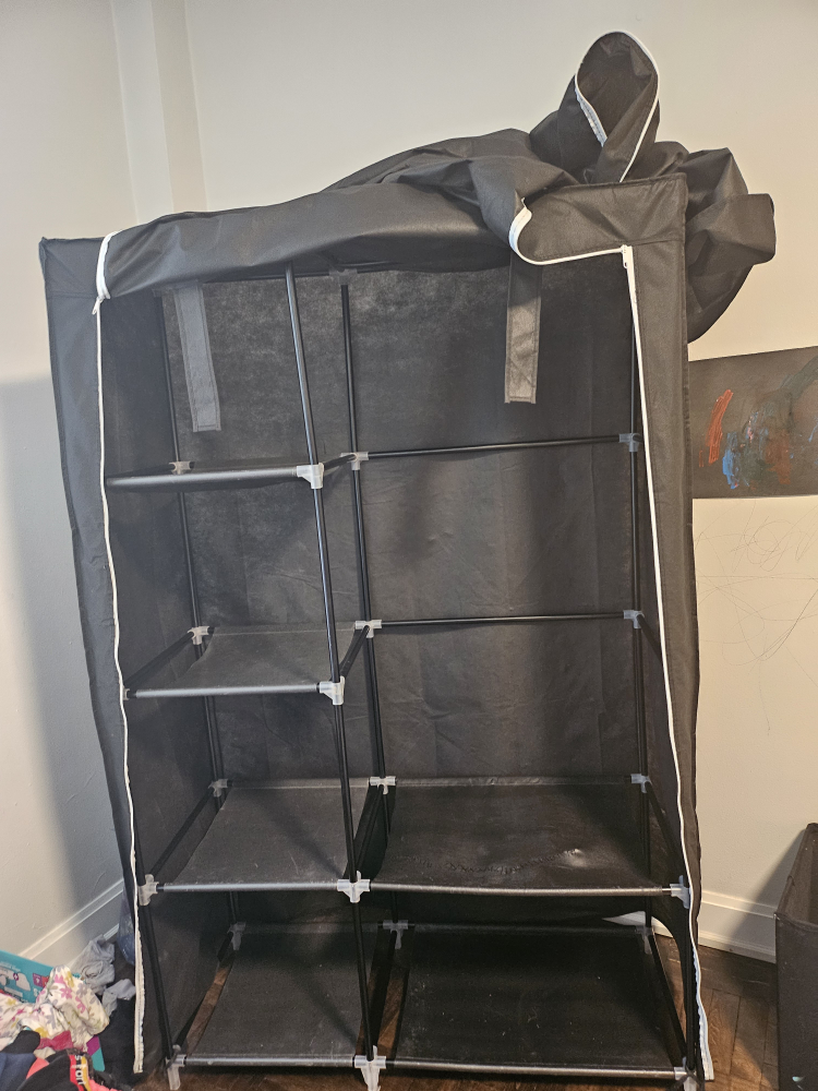 portable wardrobe closet clothes
