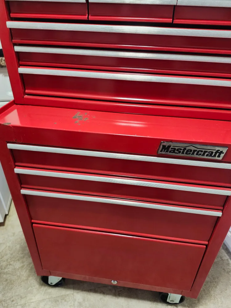 Mastercraft Red Tool Chest image indicator(3)