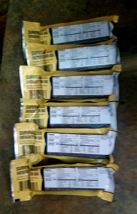 6 Chuck Norris  Survival Mode Emergency Ration Bars image indicator(2)