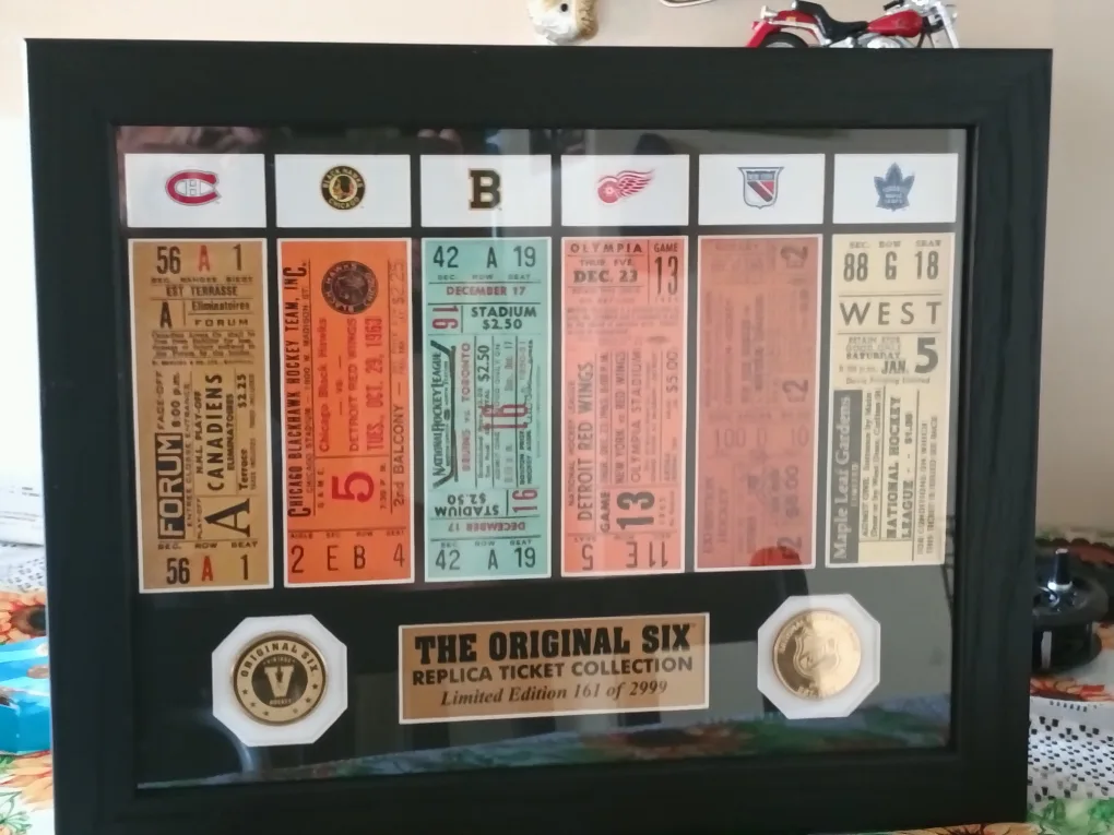The Original Six Replica Ticket Collection image indicator(3)